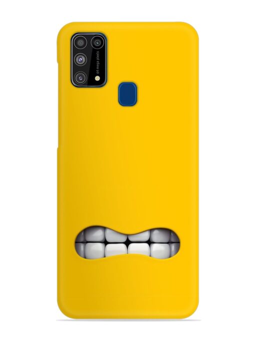 Mouth Character On Snap Case for Samsung Galaxy M31 Prime