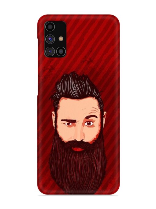 Beardo Man Snap Case for Samsung Galaxy M31S