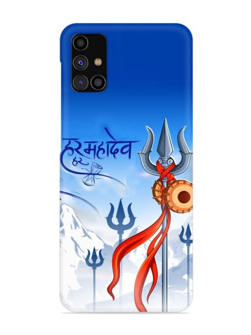 Har Har Mahadev Trishul Snap Case for Samsung Galaxy M31S