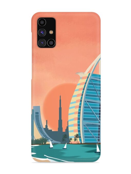 Dubai Architectural Scenery Snap Case for Samsung Galaxy M31S