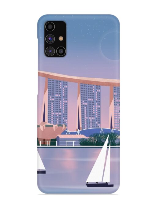 Singapore Scenery Architecture Snap Case for Samsung Galaxy M31S Zapvi