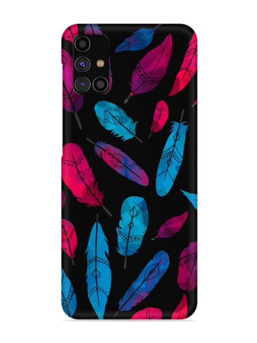 Feather Art Snap Case for Samsung Galaxy M31S Zapvi