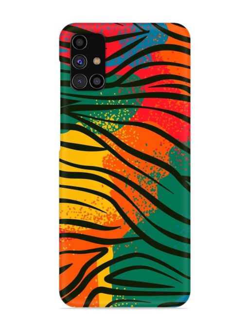 Bright Colorful Snap Case for Samsung Galaxy M31S Zapvi