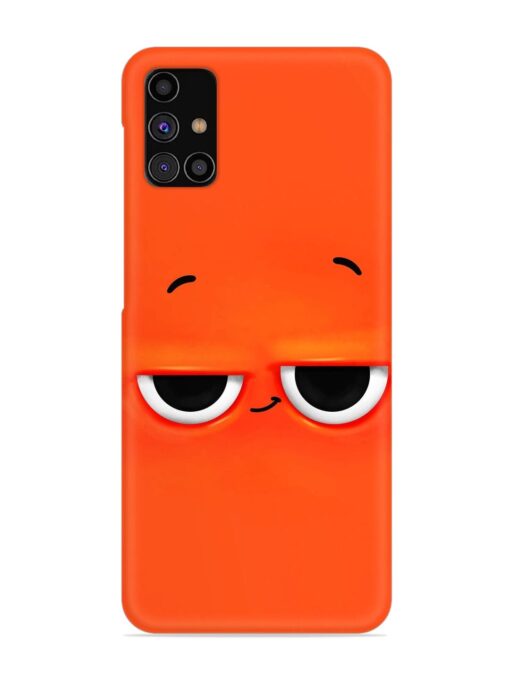 Smiley Face Snap Case for Samsung Galaxy M31S Zapvi