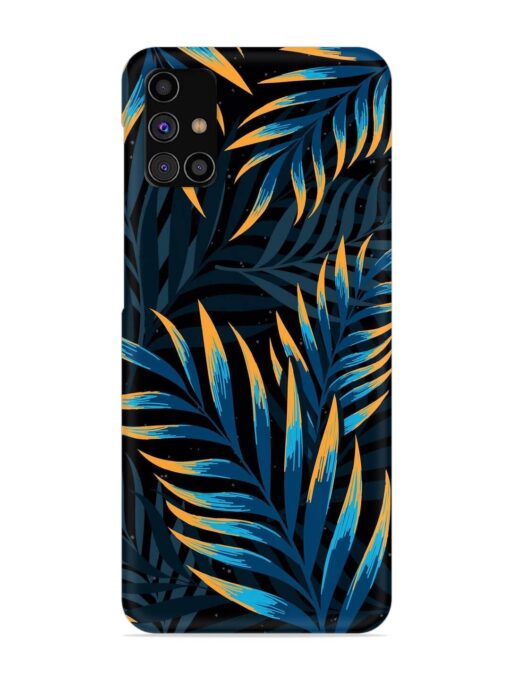 Abstract Leaf Art Snap Case for Samsung Galaxy M31S Zapvi