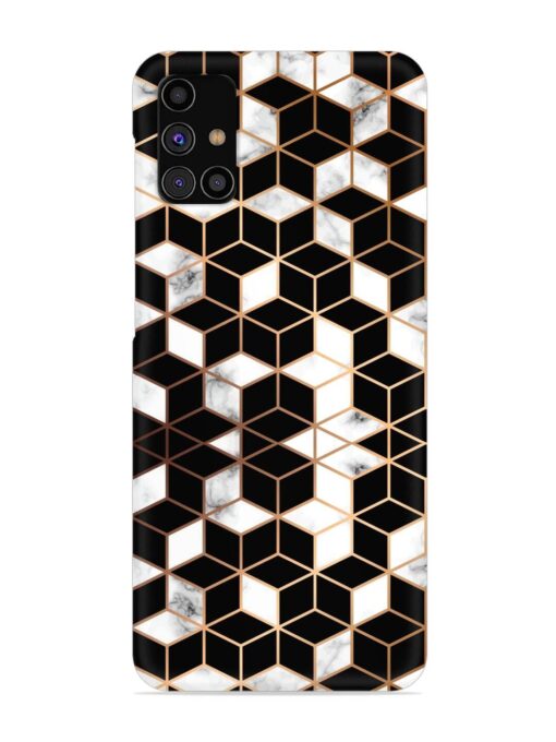 Vector Marble Texture Snap Case for Samsung Galaxy M31S Zapvi