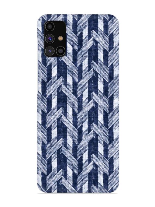 Abstract Herringbone Motif Snap Case for Samsung Galaxy M31S Zapvi