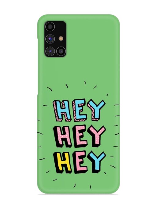 Hey Vector Cartoon Snap Case for Samsung Galaxy M31S