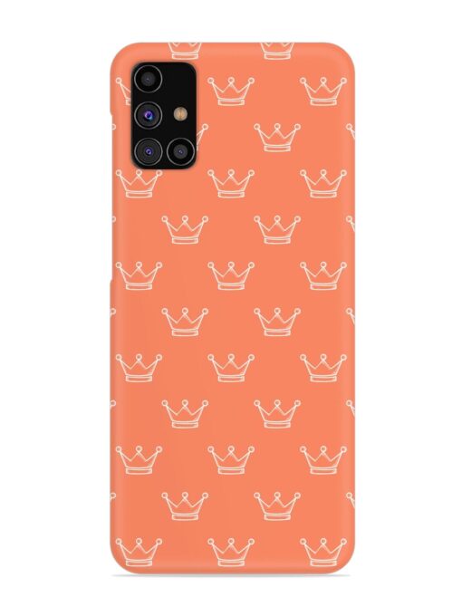 Hand Drawn Crown Snap Case for Samsung Galaxy M31S