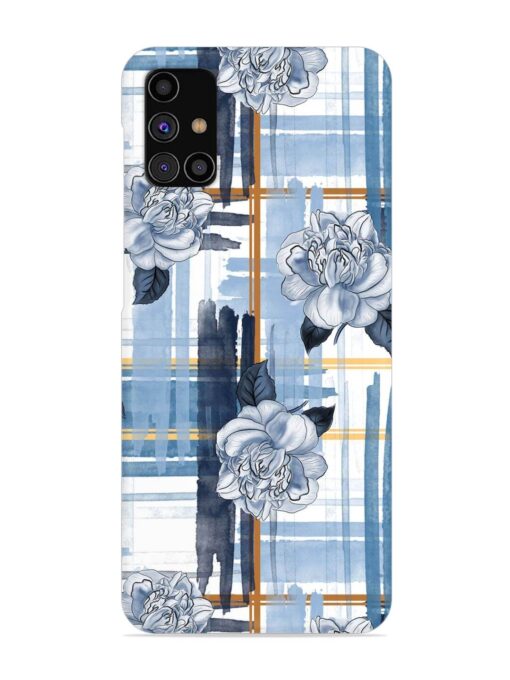 Watercolor Pattern Rose Snap Case for Samsung Galaxy M31S