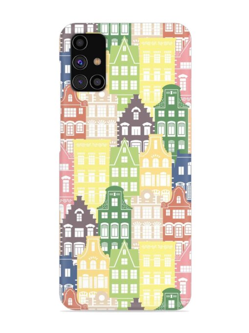 Seamless Shapes Pattern Snap Case for Samsung Galaxy M31S Zapvi