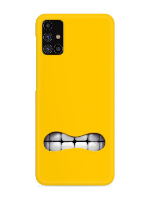 Mouth Character On Snap Case for Samsung Galaxy M31S