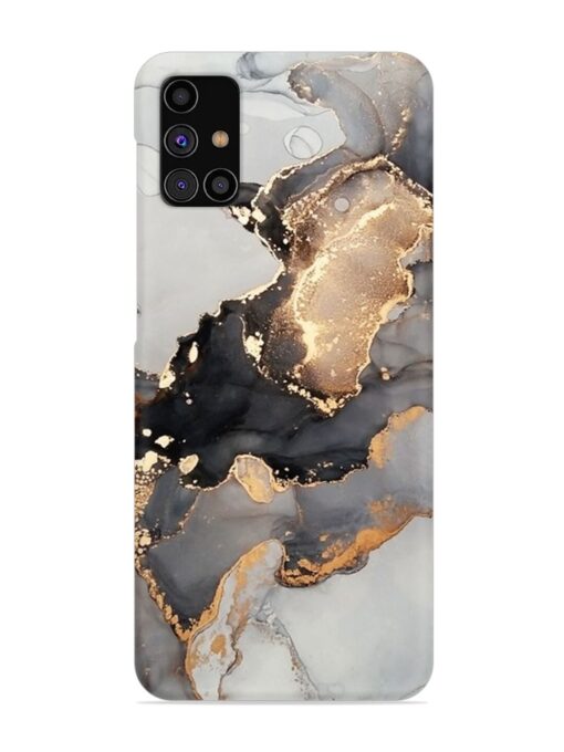 Luxury Abstract Fluid Snap Case for Samsung Galaxy M31S Zapvi