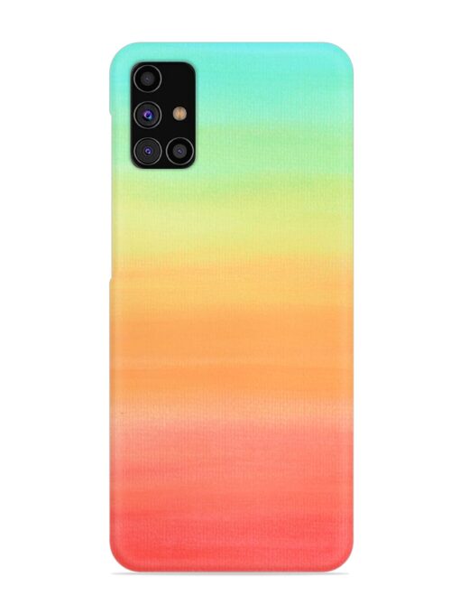 Background Sky Watercolor Snap Case for Samsung Galaxy M31S Zapvi