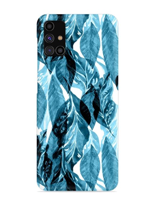 Leaves Pattern Jungle Snap Case for Samsung Galaxy M31S