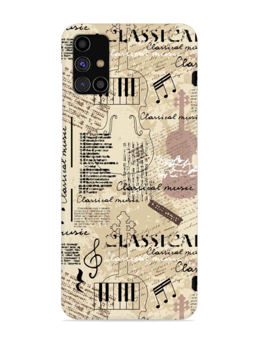 Classical Music Lpattern Snap Case for Samsung Galaxy M31S Zapvi