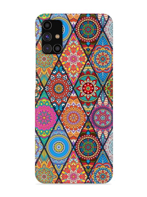 Seamless Tile Pattern Snap Case for Samsung Galaxy M31S Zapvi