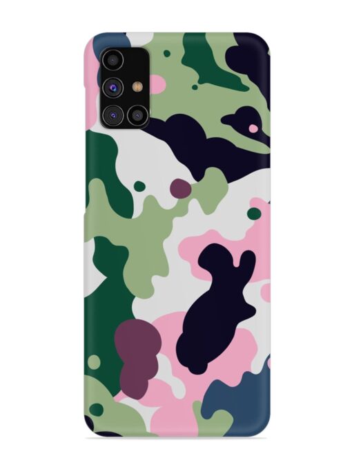 Seamless Funky Camouflage Snap Case for Samsung Galaxy M31S Zapvi