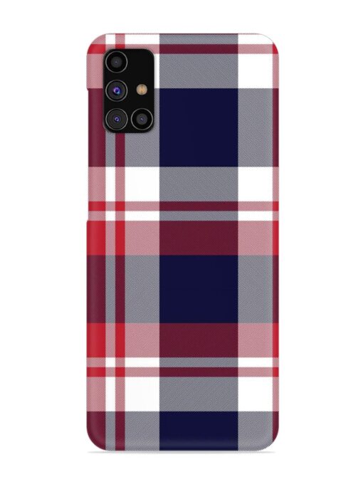 Classic Plaid Tartan Snap Case for Samsung Galaxy M31S Zapvi