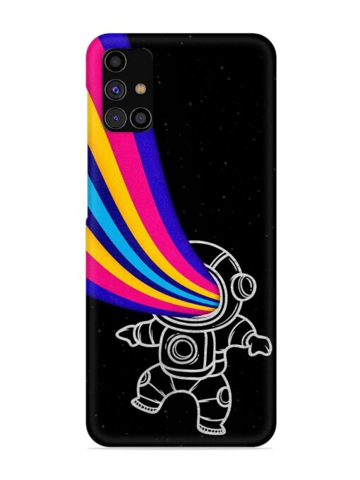 Astronaut Snap Case for Samsung Galaxy M31S Zapvi