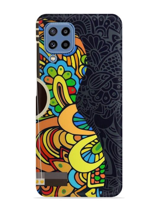 Guitar Vector Art Snap Case for Samsung Galaxy M32 (4G) Zapvi