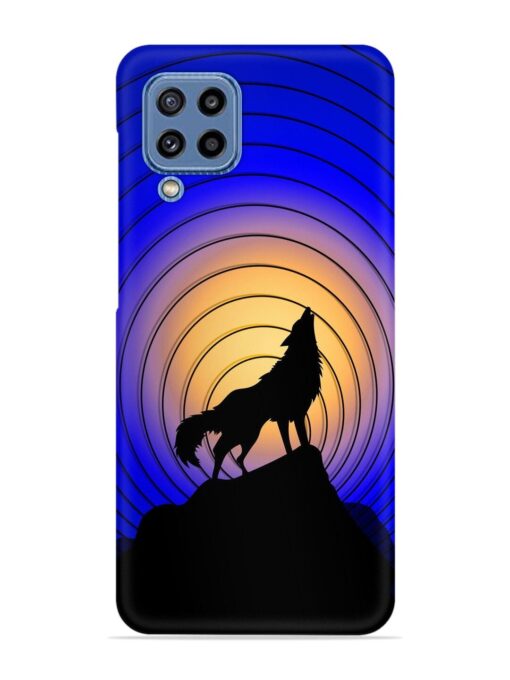 Fox Roaring Design Snap Case for Samsung Galaxy M32 (4G) Zapvi