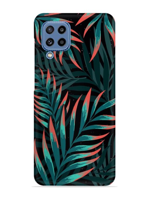 Green Leaf Art Snap Case for Samsung Galaxy M32 (4G) Zapvi