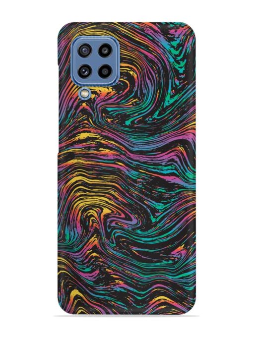 Abstract Liquid Colors Snap Case for Samsung Galaxy M32 (4G) Zapvi