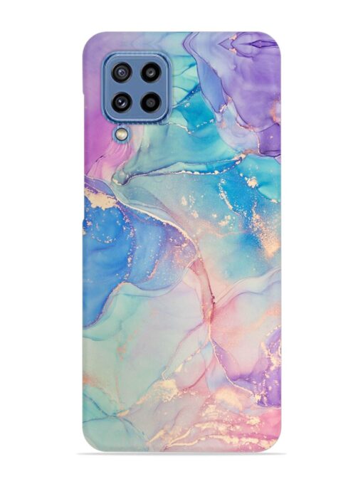 Alcohol Ink Colors Snap Case for Samsung Galaxy M32 (4G) Zapvi