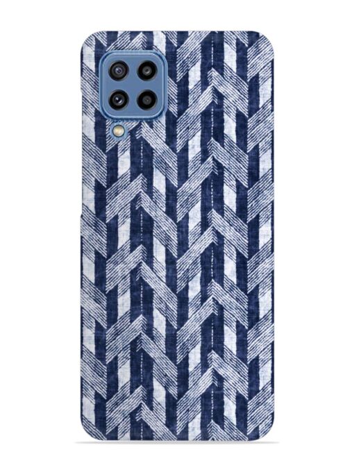 Abstract Herringbone Motif Snap Case for Samsung Galaxy M32 (4G) Zapvi