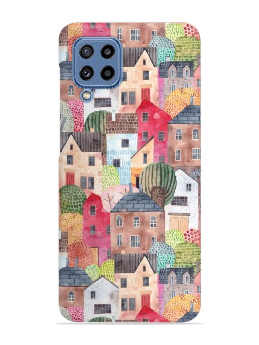 Abstract Seamless Pattern Snap Case for Samsung Galaxy M32 (4G) Zapvi