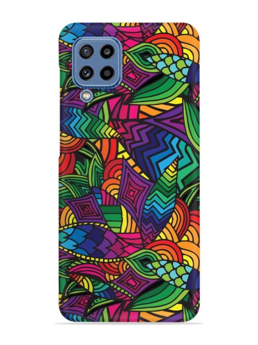 Abstract Multicolor Seamless Snap Case for Samsung Galaxy M32 (4G)