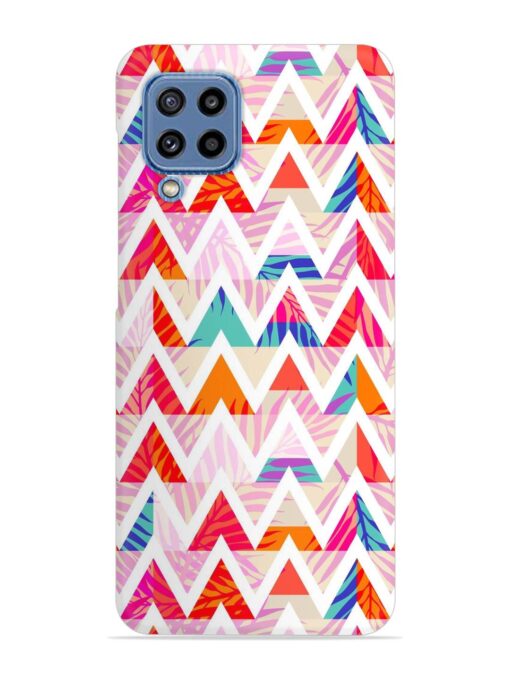 Abstract Triangle Background Snap Case for Samsung Galaxy M32 (4G)