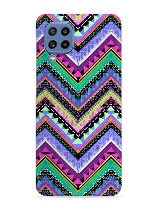 Tribal Aztec Print Snap Case for Samsung Galaxy M32 (4G)