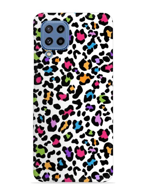 Seamless Leopard Pattern Snap Case for Samsung Galaxy M32 (4G) Zapvi