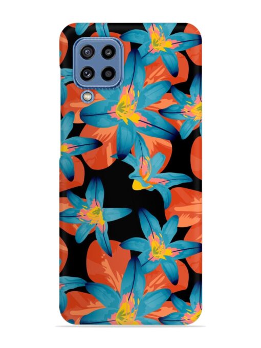 Philippine Flowers Seamless Snap Case for Samsung Galaxy M32 (4G) Zapvi