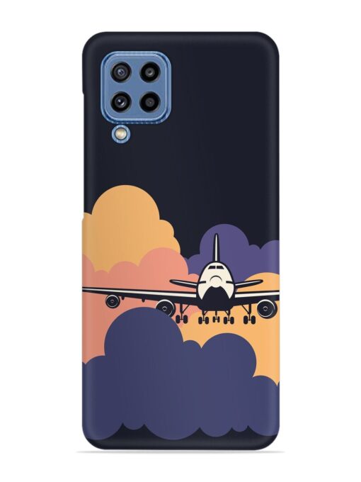 Aeroplane vector Snap Case for Samsung Galaxy M32 (4G) Zapvi