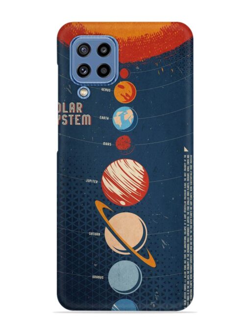 Solar System Vector Snap Case for Samsung Galaxy M32 (4G) Zapvi