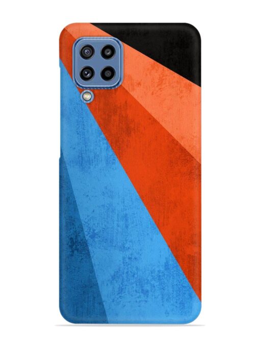 Modern Matte Abstract Snap Case for Samsung Galaxy M32 (4G) Zapvi