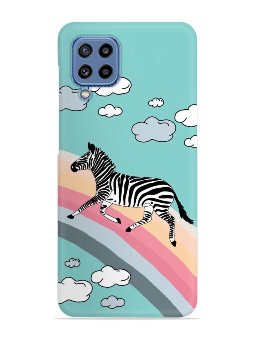 Running Zebra Snap Case for Samsung Galaxy M32 (4G)