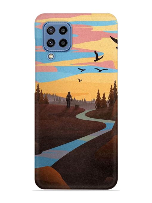 Natural Landscape Art Snap Case for Samsung Galaxy M32 (4G) Zapvi