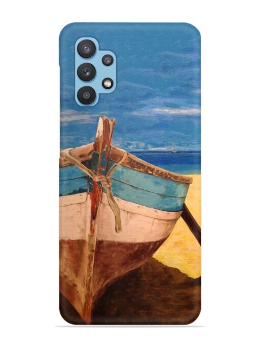 Canvas Painting Snap Case for Samsung Galaxy M32 (5G)