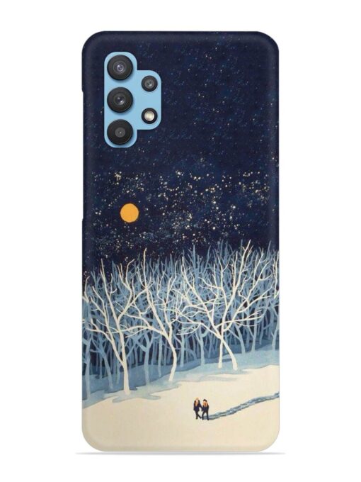 Full Moon Snowshoe Tour Snap Case for Samsung Galaxy M32 (5G)