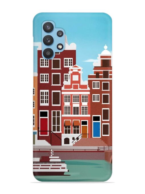 Scenery Architecture Amsterdam Landscape Snap Case for Samsung Galaxy M32 (5G) Zapvi