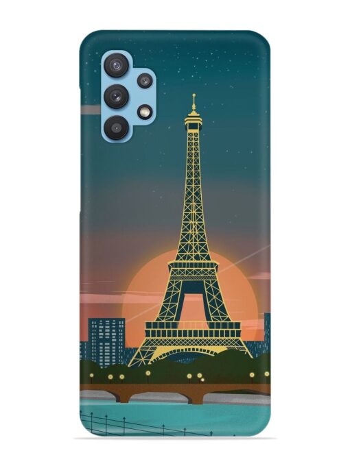 Scenery Architecture France Paris Snap Case for Samsung Galaxy M32 (5G) Zapvi