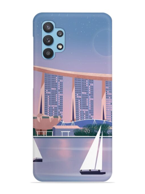 Singapore Scenery Architecture Snap Case for Samsung Galaxy M32 (5G) Zapvi