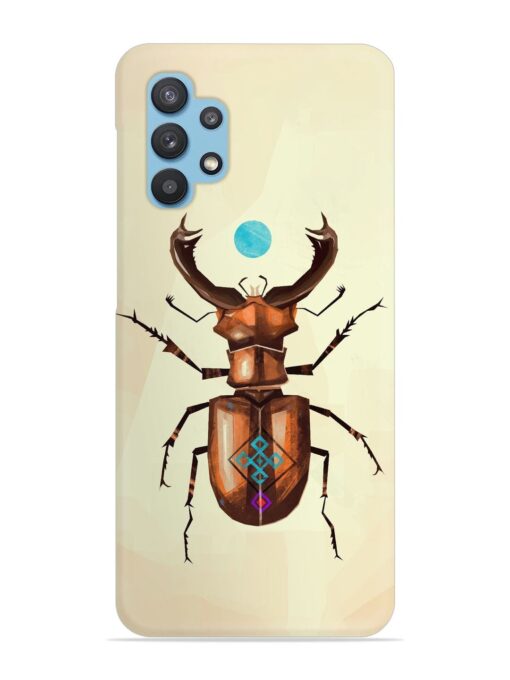 Stag Beetle Vector Snap Case for Samsung Galaxy M32 (5G)