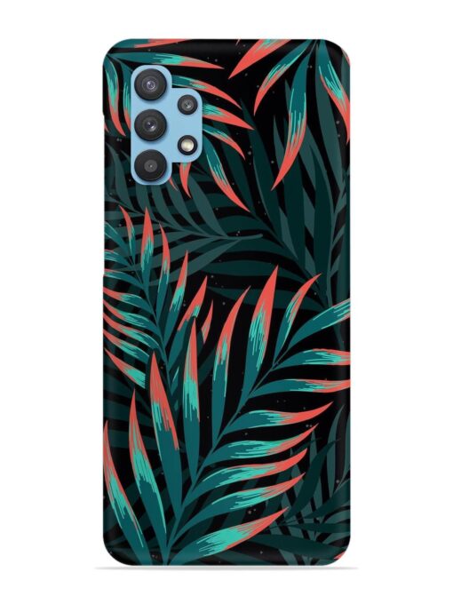 Green Leaf Art Snap Case for Samsung Galaxy M32 (5G)