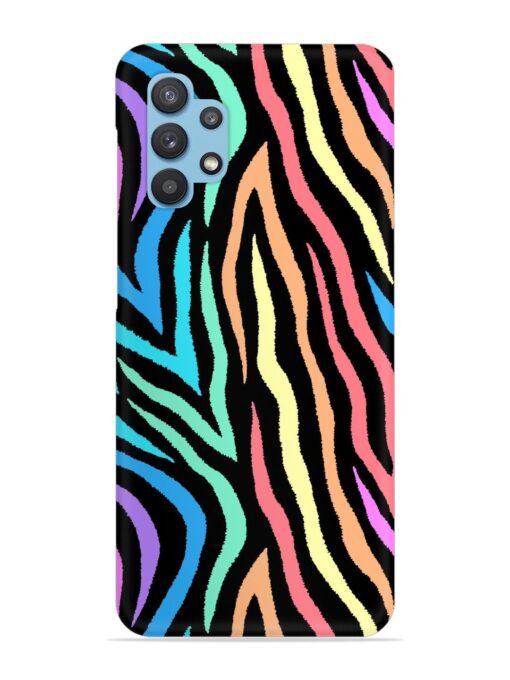 Colorful Abstract Zebra Snap Case for Samsung Galaxy M32 (5G)