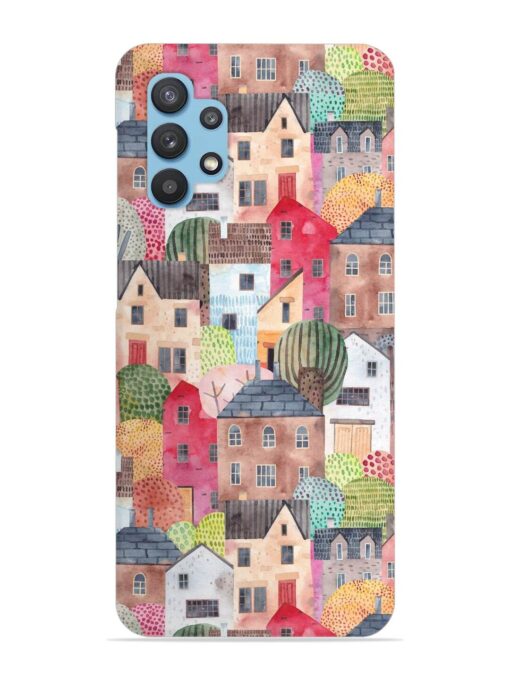 Abstract Seamless Pattern Snap Case for Samsung Galaxy M32 (5G) Zapvi